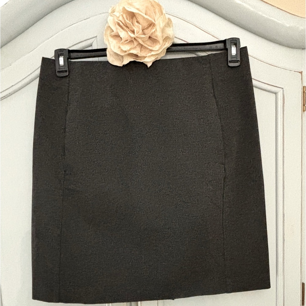 J Jill Ponte Pencil Skirt 1X Gray